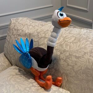 Disney Store Miles Plush Tomorrowland Ostrich Bird Plush Stuffed Animal 20”
